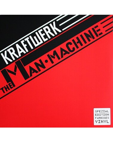 Kraftwerk: The Man-Machine-COLOURED LP ENGLISH
