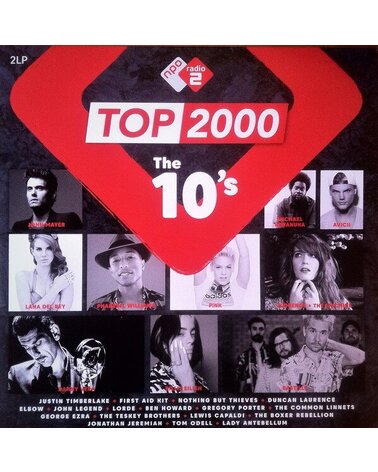 VARIOUS: Top 2000 - 10's -COLOURED 2LP
