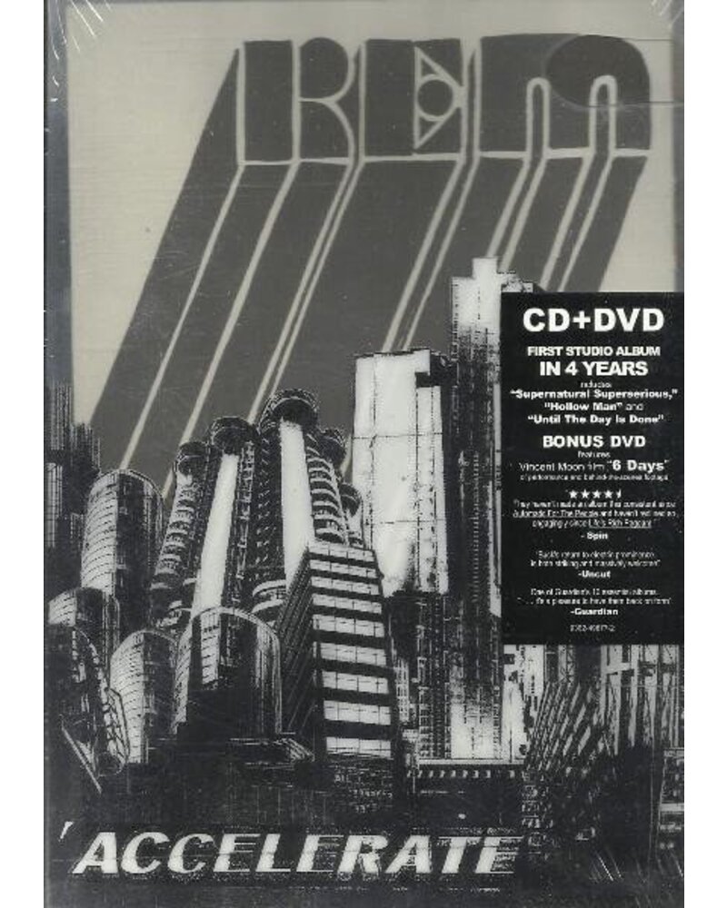 R.E.M.: ACCELERATE CD/DVD