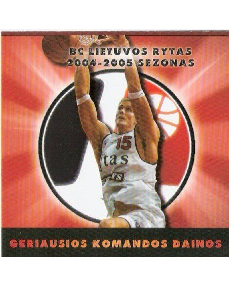 RINKINYS: BC LIETUVOS RYTAS 2004-2005 SEZONAS CD