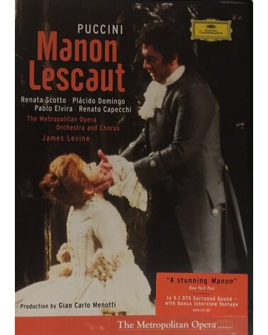 PUCCINI: MANON LESCAUT-LEVINE DVD