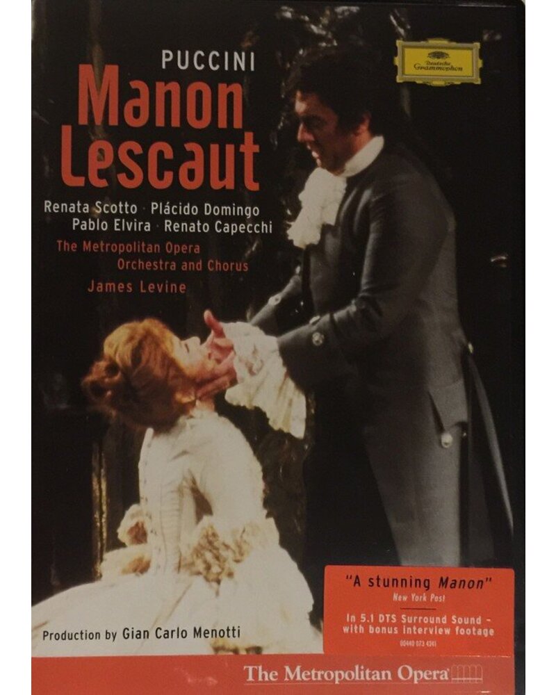 PUCCINI: MANON LESCAUT-LEVINE DVD