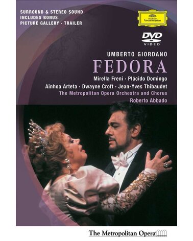 GIORDANO: FEDORA DVD