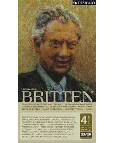BRITTEN BENJAMIN:  4CD