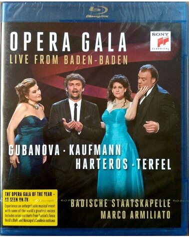 KAUFMANN JONAS: OPERA GALA LIVE FROM BADE-BADEN Blu-ray Video