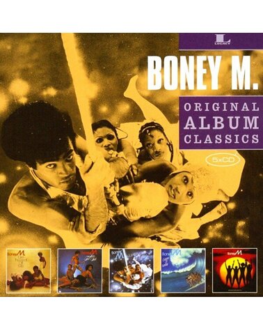 BONEY M.: ORIGINAL ALBUM CLASSICS 5CD