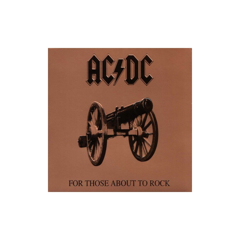 AC/DC: FOR THOSE ABOUT TO ROCK WE SALUTE LP