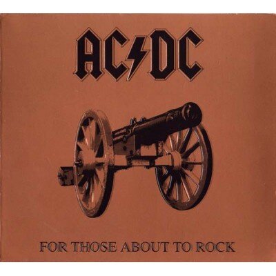 AC/DC: FOR THOSE ABOUT TO ROCK WE SALUTE CD dgp