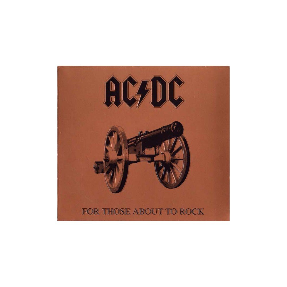 AC/DC: FOR THOSE ABOUT TO ROCK WE SALUTE CD dgp