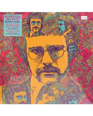 John Elton: Regimental Sgt. Zippo-flip-back laminated gloss sleeve LP RSD 2021