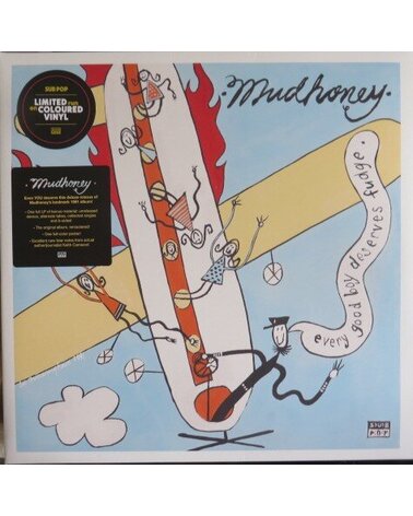 MUDHONEY: EVERY GOOD BOY DESERVES FUDGE-COLOURED 2LP