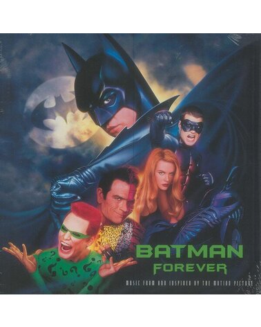 VARIOUS: BATMAN FOREVER (ORIGINAL MUSIC FROM THE MOTION PICTURE)-COLOURED 2LP