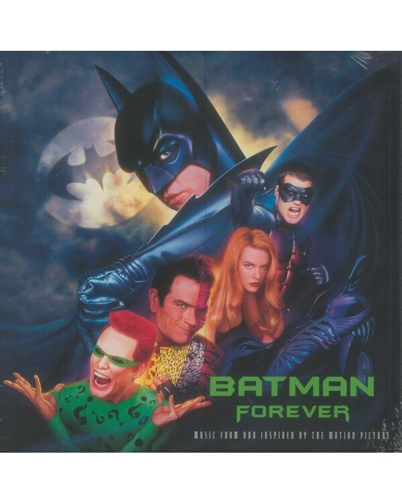 VARIOUS: BATMAN FOREVER (ORIGINAL MUSIC FROM THE MOTION PICTURE)-COLOURED 2LP