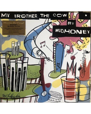 MUDHONEY: MY BROTHER THE COW -COLOURED- LP/7in
