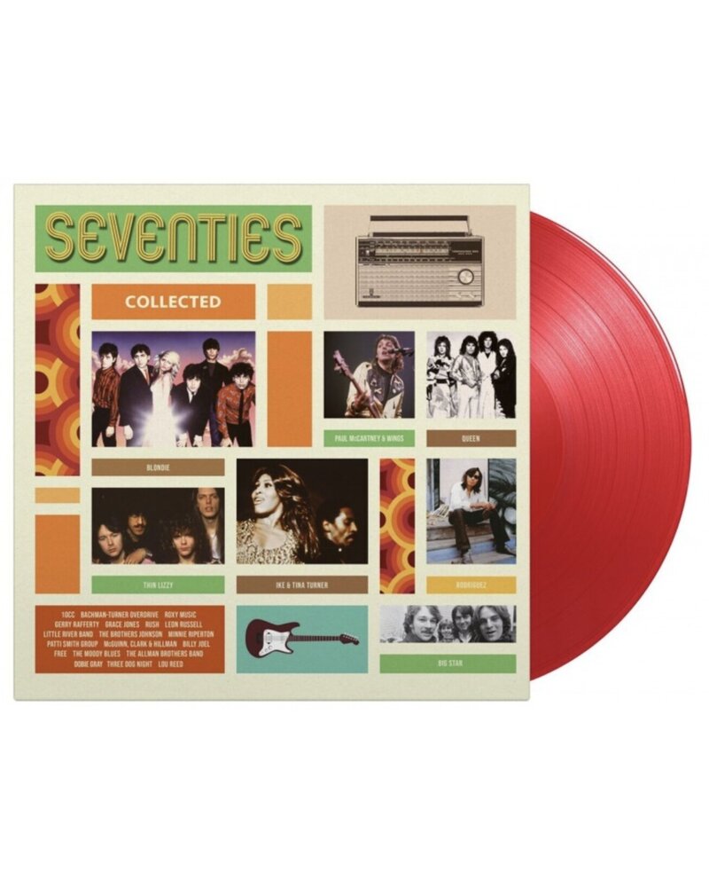 VARIOUS: SEVENTIES COLLECTED - COLOURED 2LP