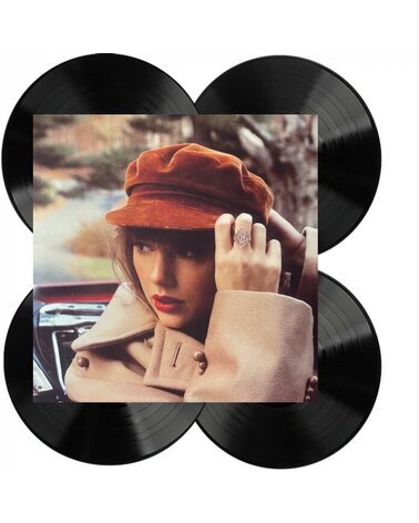 SWIFT TAYLOR: RED (TAYLOR'S VERSION) 4LP