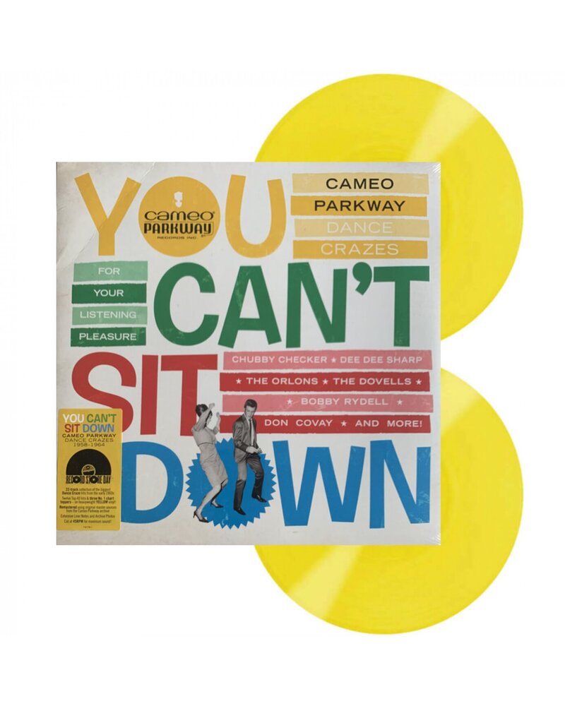 VARIOUS ARTISTS: YOU CAN'T SIT DOWN- CAMEO PARKWAY DANCE CRAZES (1958-1964) 2LP RSD 2021