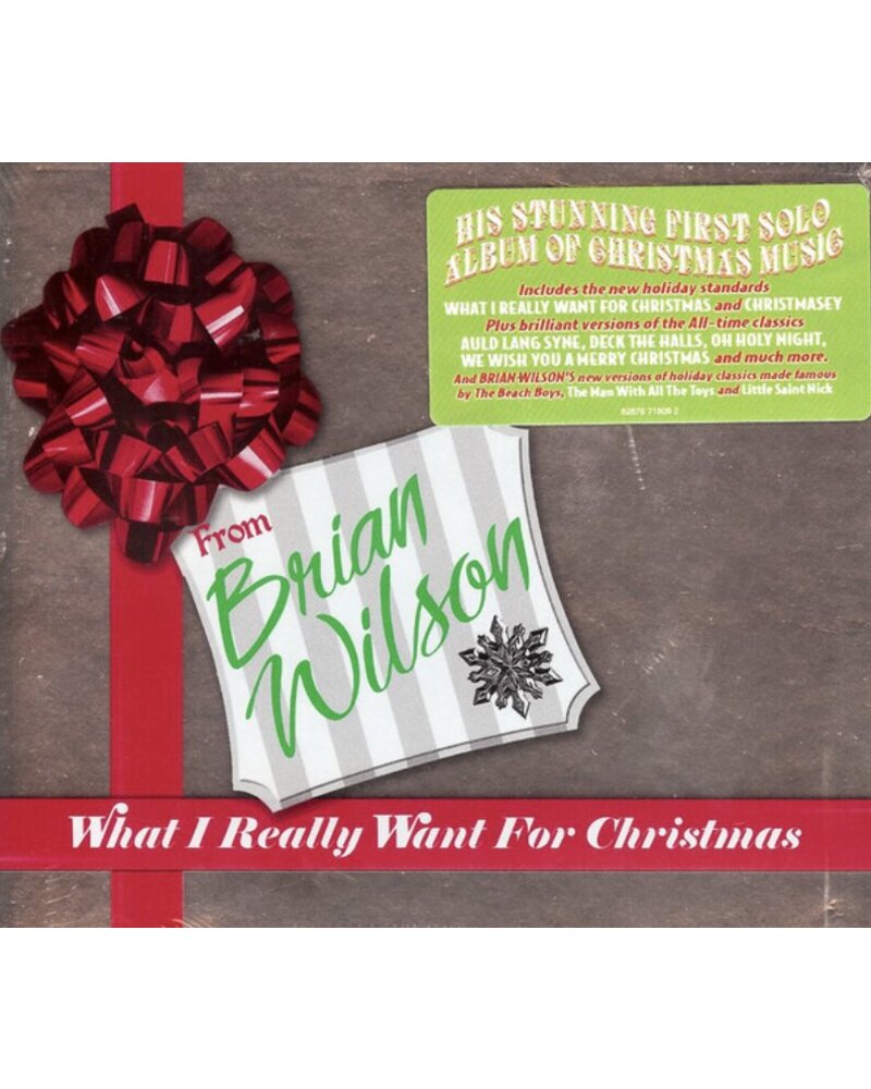 WILSON BRIAN: WHAT I REALLY WANT FOR CHRISTMAS CD dgp