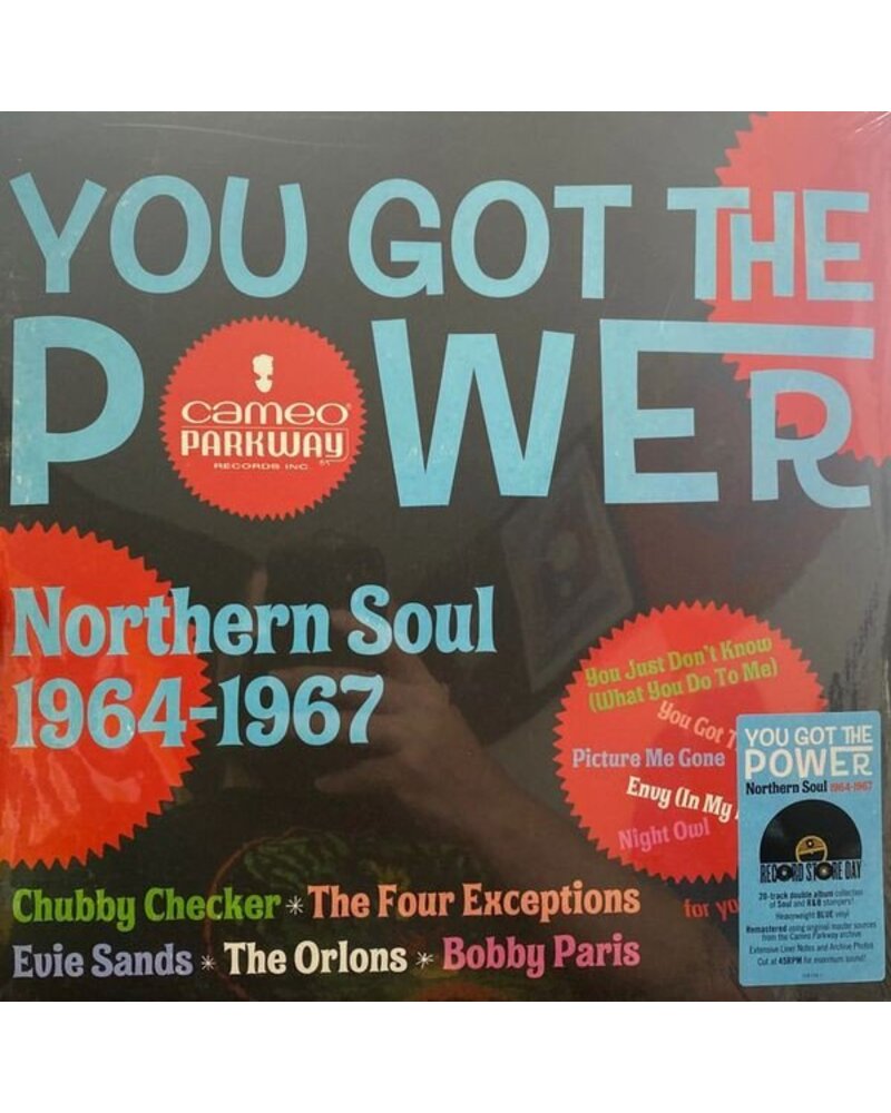 VARIOUS ARTISTS: YOU GOT THE POWER: CAMEO PARKWAY NORTHERN SOUL (1964-1967) 2LP RSD 2021