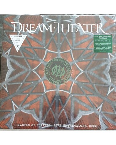 DREAM THEATER: MASTER OF PUPPETS - LIVE IN BARCELONA, 2002 -GOLDEN- 2LP/CD LOST NOT FORGOTTEN ARCHIVES