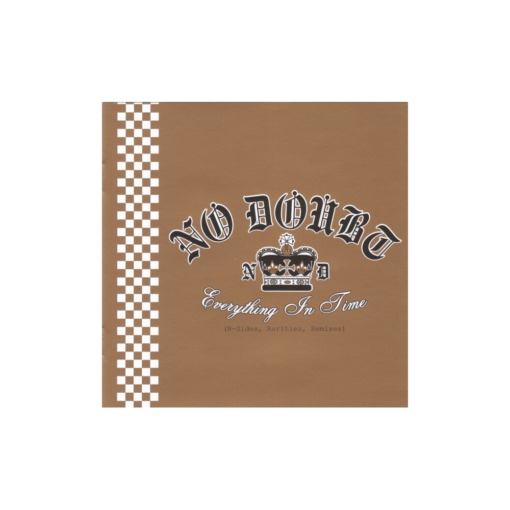 NO DOUBT: EVERYTHING IN TIME CD