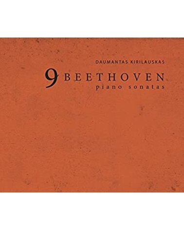 KIRILAUSKAS DAUMANTAS: 9 BEETHOVEN PIANO SONATAS 3CD