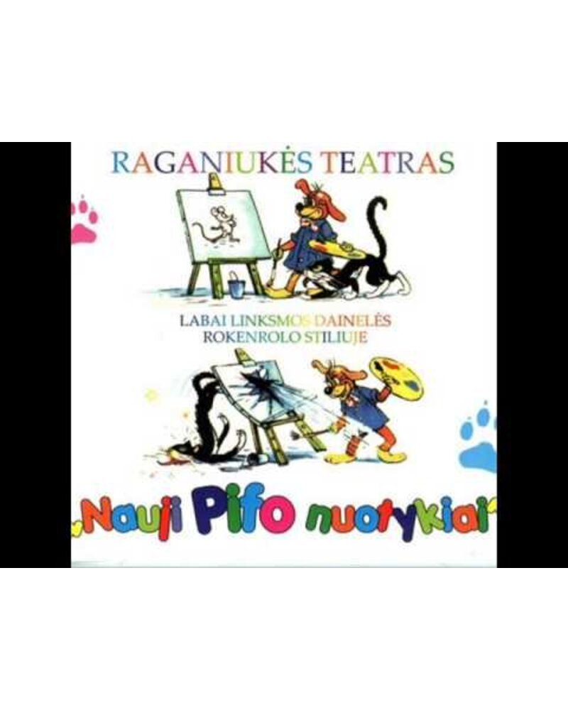 RAGANIUKĖS TEATRAS: NAUJI PIFO NUOTYKIAI CD dgp