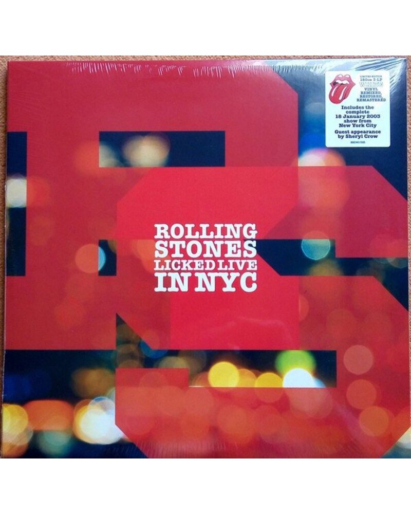 ROLLING STONES: LICKED LIVE IN NYC-COLOURED 3LP