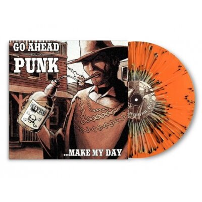 Various Artists: Go Ahead Punk...Make My Day-Orange Splatter  LP RSD 2022