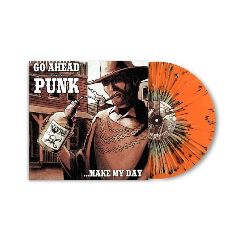Various Artists: Go Ahead Punk...Make My Day-Orange Splatter  LP RSD 2022