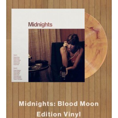 SWIFT TAYLOR: MIDNIGHTS-BLOOD MOON EDITION LP