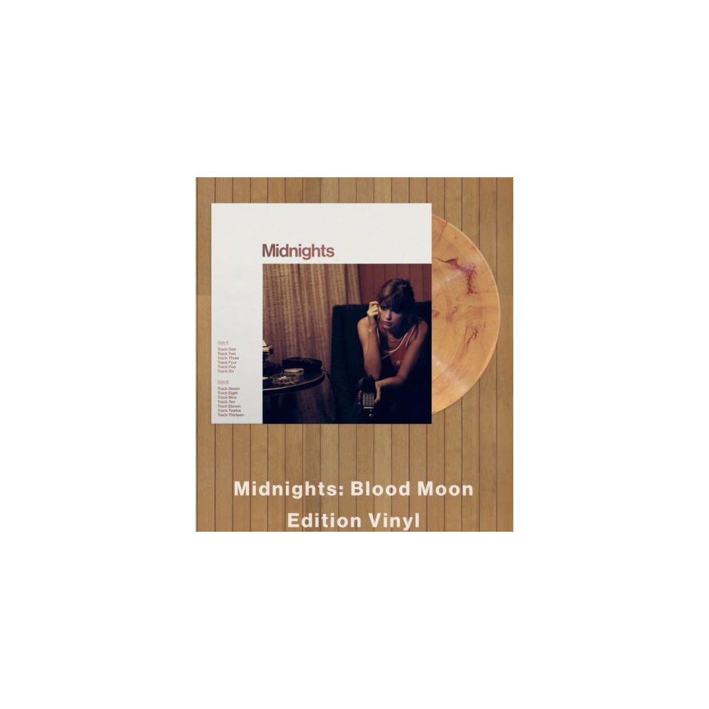 SWIFT TAYLOR: MIDNIGHTS-BLOOD MOON EDITION LP