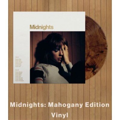 SWIFT TAYLOR: MIDNIGHTS-MAHOGANY EDITION LP