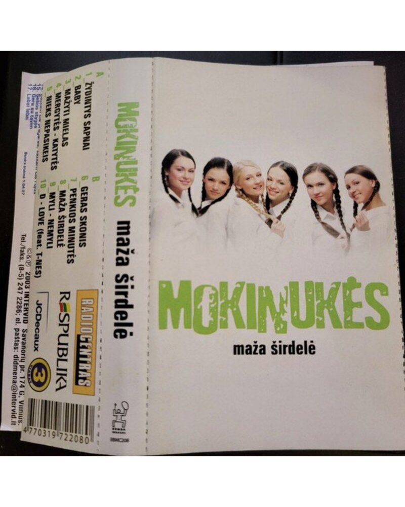 Mokinukės: Maža Širdelė CASSETTE MC