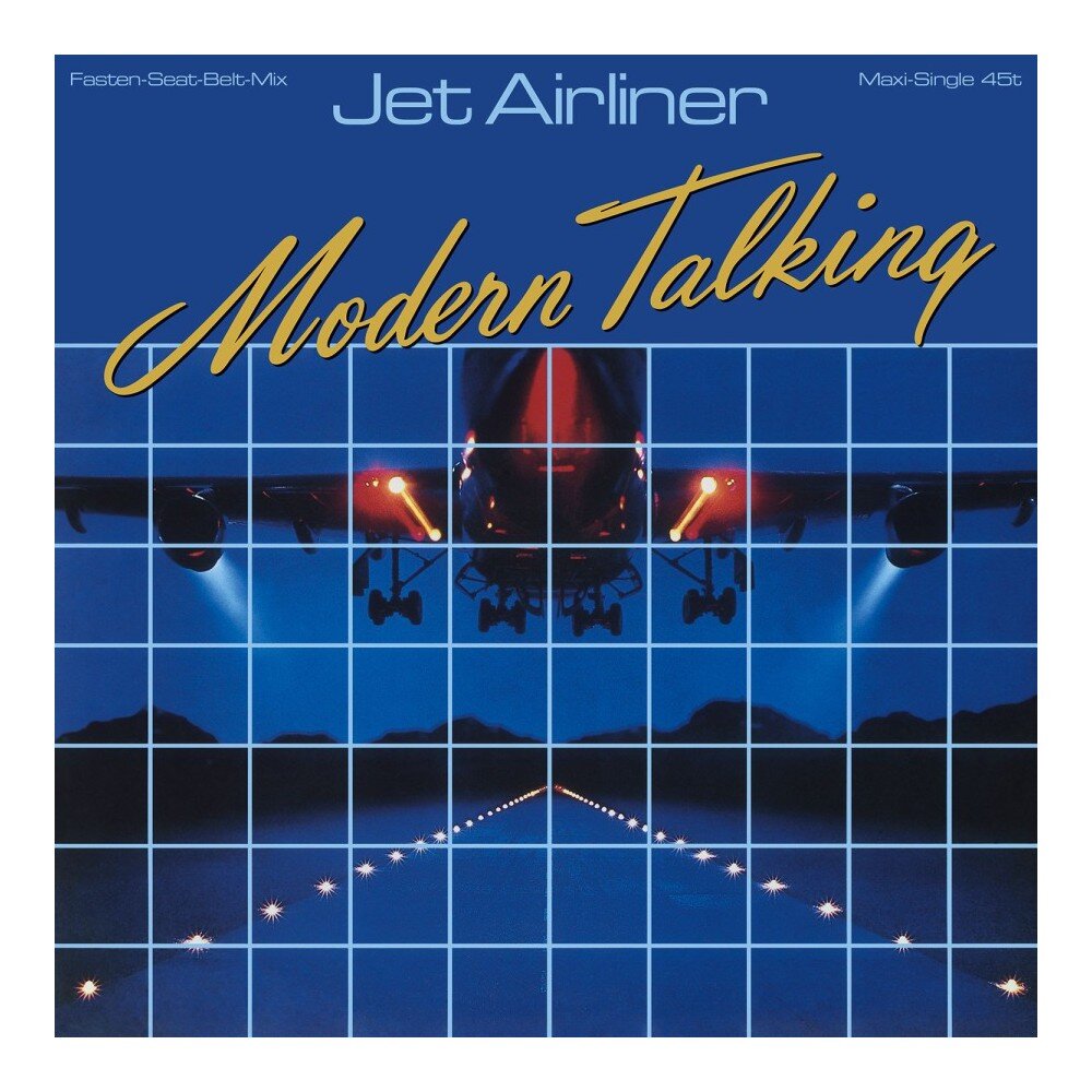 Modern Talking: Jet Airliner -Coloured 12in
