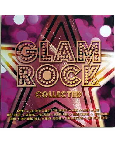 VARIOUS: GLAM ROCK COLLECTED-COLOURED 2LP