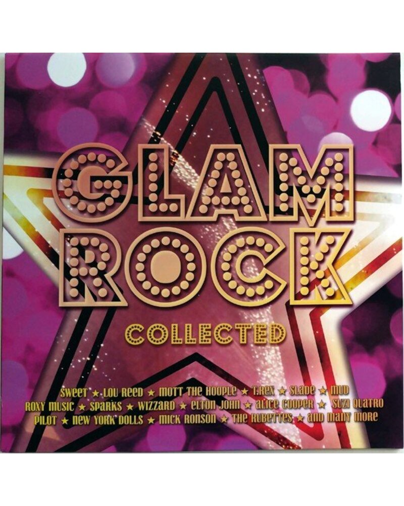 VARIOUS: GLAM ROCK COLLECTED-COLOURED 2LP