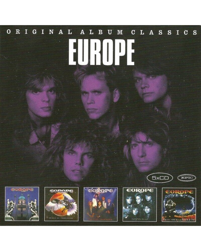 EUROPE: ORIGINAL ALBUM CLASSICS 5CD