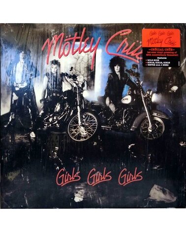 MOTLEY CRUE: GIRLS, GIRLS, GIRLS 1LP