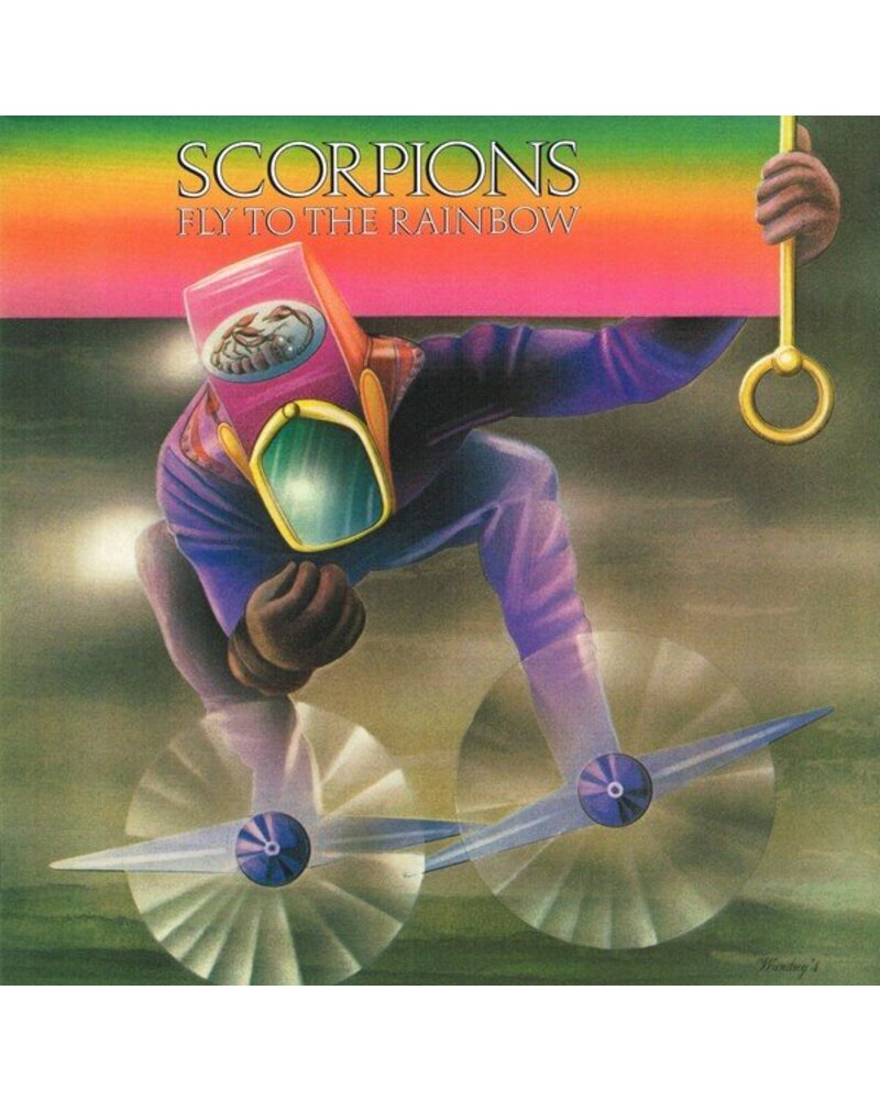 SCORPIONS: FLY TO THE RAINBOW-COLOURED 1LP