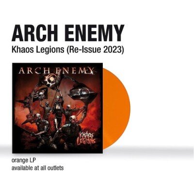 ARCH ENEMY: KHAOS LEGIONS-COLOURED LP