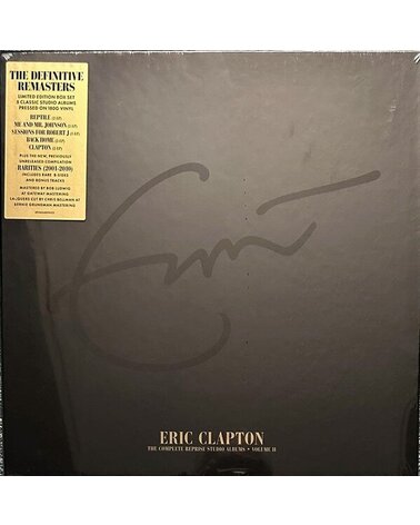CLAPTON ERIC: THE COMPLETE REPRISE STUDIO ALBUMS ● VOLUME II 10LP BOX
