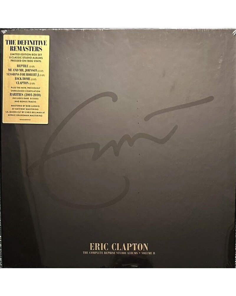 CLAPTON ERIC: THE COMPLETE REPRISE STUDIO ALBUMS ● VOLUME II 10LP BOX