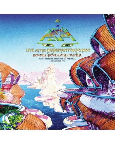 ASIA: LIVE AT THE BUDOKAN TOKYO 1983 (MTV SATELLITE TELECAST TO AMERICA 6 DECEMBER 1983) 2LP