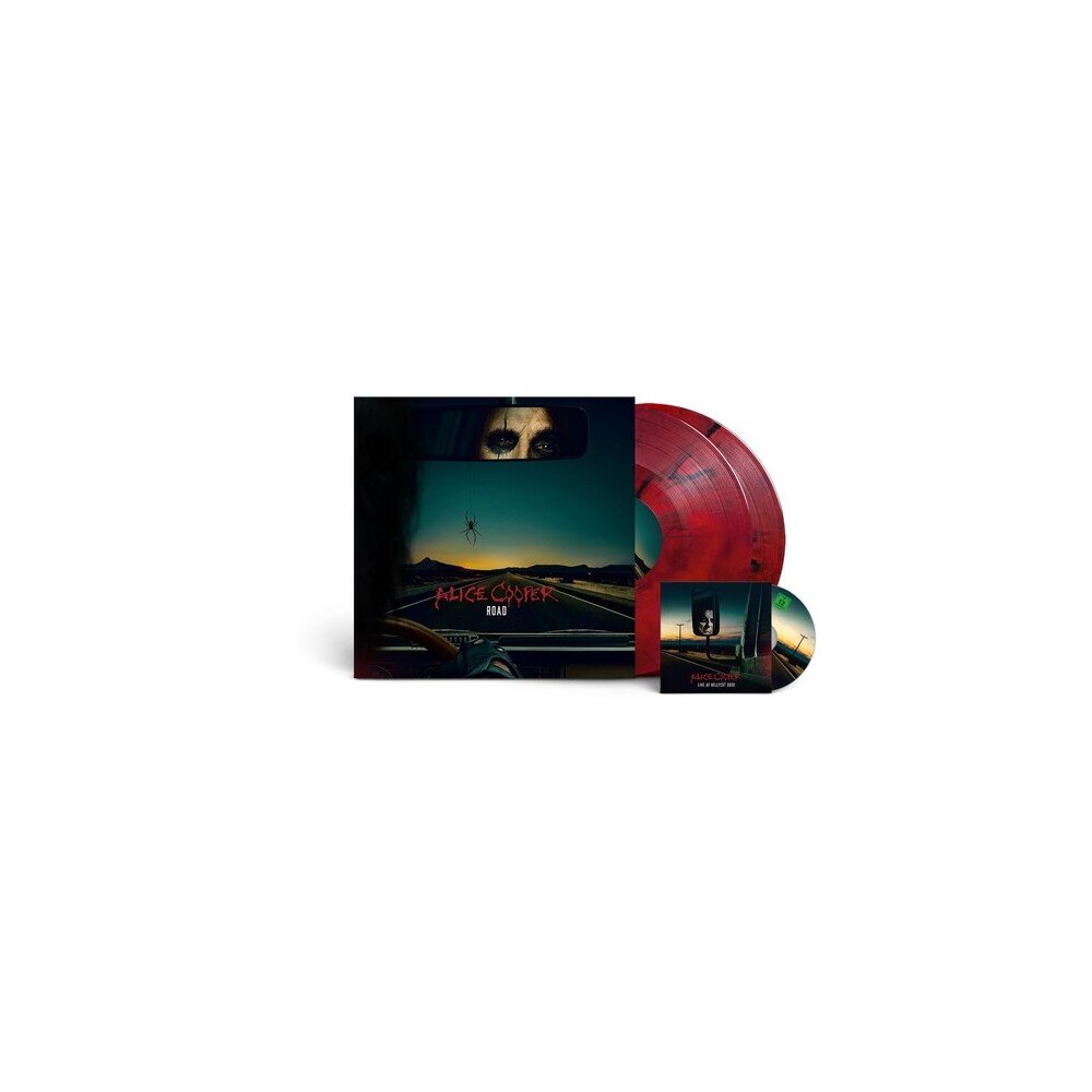 COOPER ALICE: ROAD-COLOURED 2LP/DVD