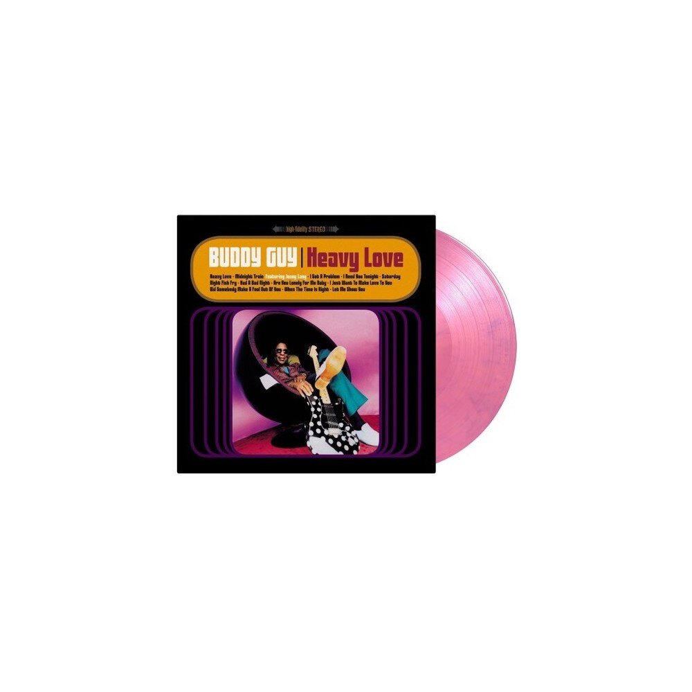 GUY BUDDY: HEAVY LOVE-COLOURED 2LP