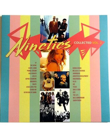 VARIOUS: NINETIES COLLECTED VOL. 2-COLOURED 2LP