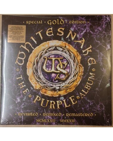 WHITESNAKE: THE PURPLE ALBUM  SPECIAL GOLD EDITION-GOLD 2LP