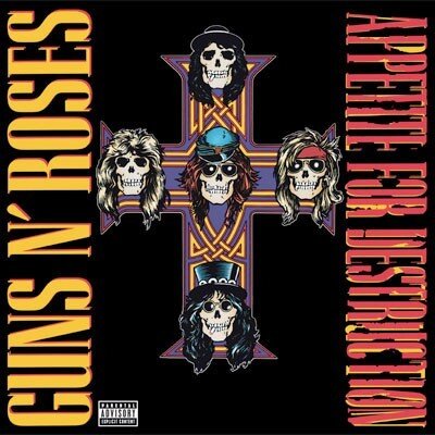 GUNS N' ROSES: APPETITE FOR DESTRUCTION LP