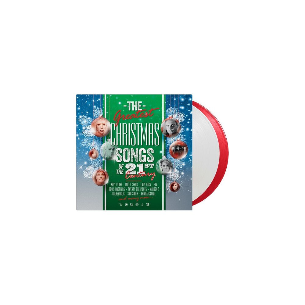 VARIOUS: GREATEST CHRISTMAS SONGS OF 21ST CENTURY-COLOURED 2LP